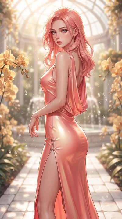 score_9, masterpiece, best quality, ultra-detailed, high-budget anime keyframe, editorial fashion photography, tasteful artistic composition, Japanese woman. close-up cowboy shot from the waist and thighs up, the character dominates the composition, 