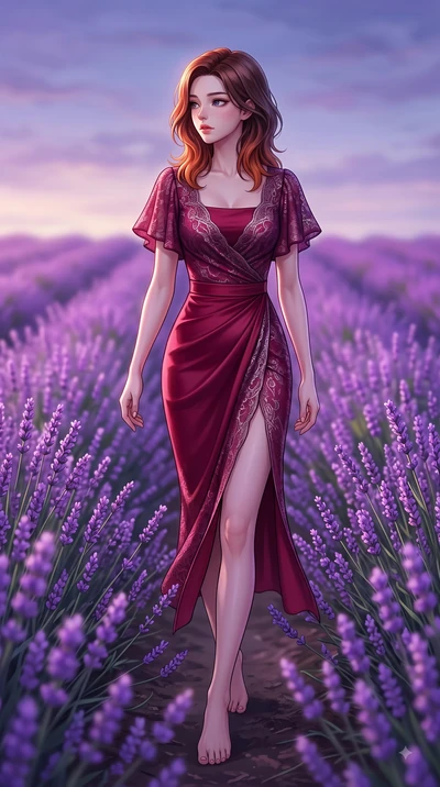 score_9, masterpiece, best quality, ultra-detailed, high-budget anime keyframe, editorial fashion photography, tasteful artistic composition, Korean woman. low angle full-body shot from head to toe showing her feet, filling the entire 9:16 vertical f