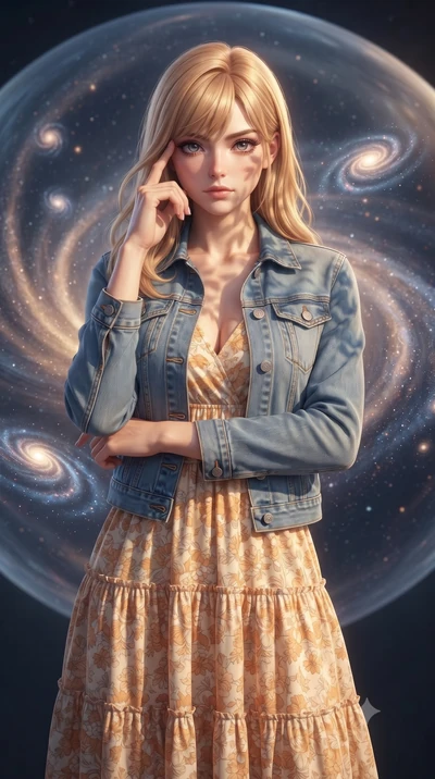 score_9, masterpiece, best quality, ultra-detailed, high-budget anime keyframe, editorial fashion photography, tasteful artistic composition, Caucasian woman, strictly human ears. close-up cowboy shot from the waist and thighs up, the character domin