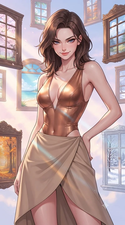 score_9, masterpiece, best quality, ultra-detailed, high-budget anime keyframe, editorial fashion photography, tasteful artistic composition, gorgeous anime illustration, with clean line-art, distinct ink outlines, and high-contrast stereoscopic dept