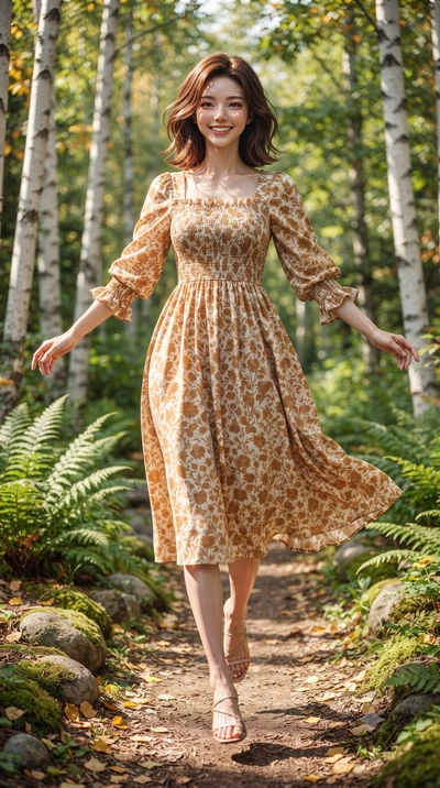 score_9, masterpiece, best quality, ultra-detailed, high-budget anime keyframe, editorial fashion photography, tasteful artistic composition, Korean woman. low angle full-body shot from head to toe showing her feet, filling the entire 9:16 vertical f