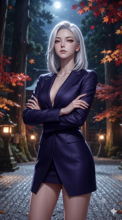 score_9, masterpiece, best quality, ultra-detailed, high-budget anime keyframe, editorial fashion photography, tasteful artistic composition, Korean woman. close-up cowboy shot from the waist and thighs up, the character dominates the composition, fi