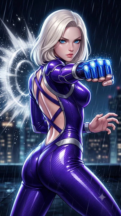 score_9, masterpiece, best quality, ultra-detailed, high-budget anime keyframe, semi-realistic 3D game render, editorial fashion photography, tasteful artistic composition, Caucasian woman. close-up cowboy shot from the waist and thighs up, the chara