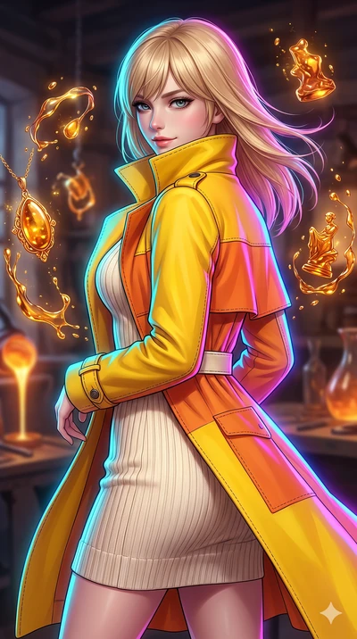 score_9, masterpiece, best quality, ultra-detailed, high-budget anime keyframe, editorial fashion photography, tasteful artistic composition, Japanese woman. close-up cowboy shot from the waist and thighs up, the character dominates the composition, 