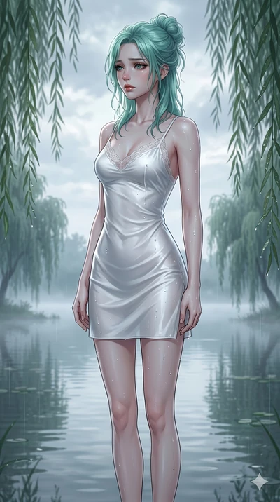 score_9, masterpiece, best quality, ultra-detailed, high-budget anime keyframe, editorial fashion photography, tasteful artistic composition, Japanese woman. cowboy shot from the thighs up, character and outfit filling the frame for maximum editorial