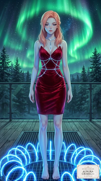 score_9, masterpiece, best quality, ultra-detailed, high-budget anime keyframe, editorial fashion photography, tasteful artistic composition, Japanese woman. cowboy shot from the thighs up, character and outfit filling the frame for maximum editorial