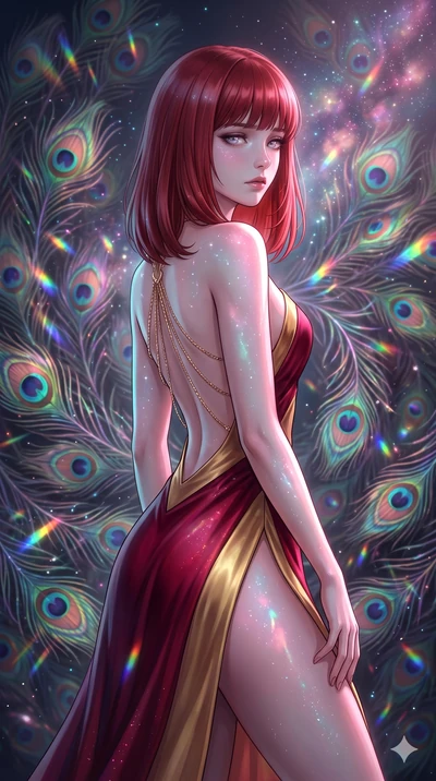 score_9, masterpiece, best quality, ultra-detailed, high-budget anime keyframe, editorial fashion photography, tasteful artistic composition, Caucasian woman, strictly human ears. close-up cowboy shot from the waist and thighs up, the character domin
