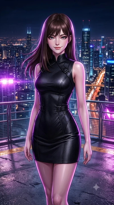 score_9, masterpiece, best quality, ultra-detailed, high-budget anime keyframe, semi-realistic 3D game render, editorial fashion photography, tasteful artistic composition, Korean woman. close-up cowboy shot from the waist and thighs up, the characte
