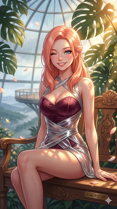 score_9, masterpiece, best quality, ultra-detailed, high-budget anime keyframe, vibrant anime aesthetic, Japanese woman. close-up cowboy shot from the waist and thighs up, the character dominates the composition, filling the frame with her large pres