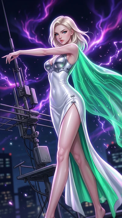 score_9, masterpiece, best quality, ultra-detailed, high-budget anime keyframe, semi-realistic 3D game render, editorial fashion photography, tasteful artistic composition, Caucasian woman. close-up cowboy shot from the waist and thighs up, the chara