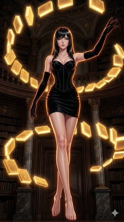 score_9, masterpiece, best quality, ultra-detailed, high-budget anime keyframe, editorial fashion photography, tasteful artistic composition, Caucasian woman, strictly human ears. low angle full-body shot from head to toe showing her feet, filling th