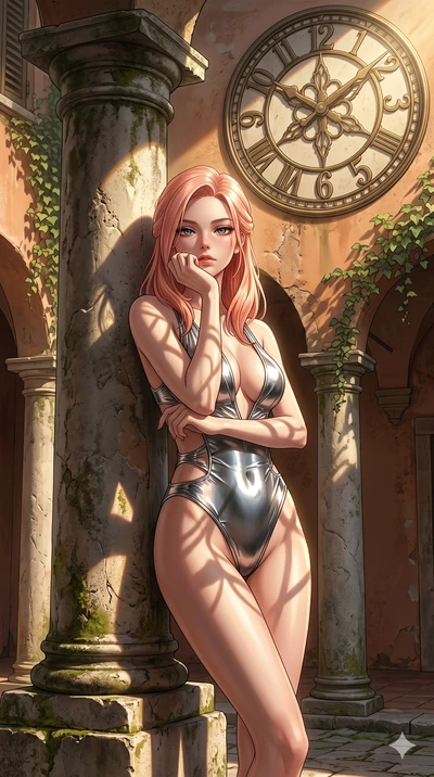 score_9, masterpiece, best quality, ultra-detailed, high-budget anime keyframe, editorial fashion photography, tasteful artistic composition, Japanese woman. cowboy shot from the thighs up, character and outfit filling the frame for maximum editorial