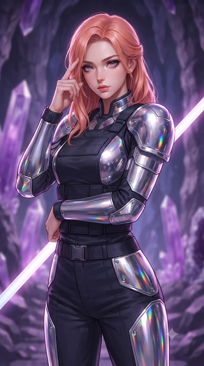 score_9, masterpiece, best quality, ultra-detailed, high-budget anime keyframe, editorial fashion photography, tasteful artistic composition, Japanese woman. close-up cowboy shot from the waist and thighs up, the character dominates the composition, 