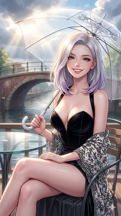 score_9, masterpiece, best quality, ultra-detailed, high-budget anime keyframe, vibrant anime aesthetic, Caucasian woman, strictly human ears. close-up cowboy shot from the waist and thighs up, the character dominates the composition, filling the fra