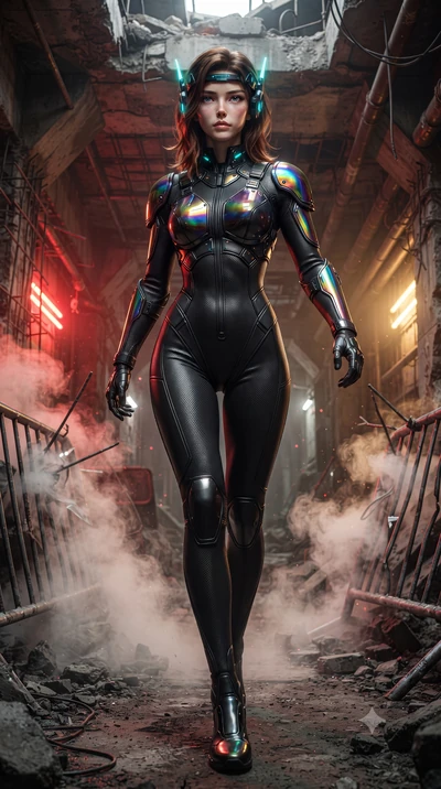 score_9, masterpiece, best quality, ultra-detailed, high-budget anime keyframe, editorial fashion photography, tasteful artistic composition, Korean woman. low angle full-body shot from head to toe showing her feet, filling the entire 9:16 vertical f