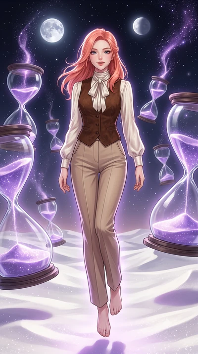score_9, masterpiece, best quality, ultra-detailed, high-budget anime keyframe, editorial fashion photography, tasteful artistic composition, Japanese woman. low angle full-body shot from head to toe showing her feet, filling the entire 9:16 vertical