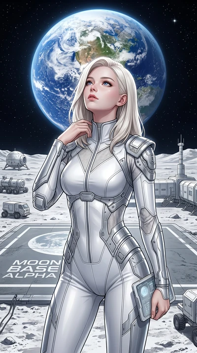 score_9, masterpiece, best quality, ultra-detailed, high-budget anime keyframe, editorial fashion photography, tasteful artistic composition, Caucasian woman, strictly human ears. Upper body close-up from the thighs up, character filling the screen f