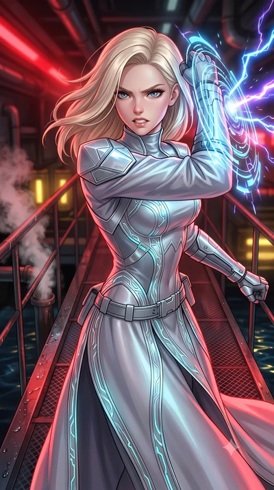 score_9, masterpiece, best quality, ultra-detailed, high-budget anime keyframe, editorial fashion photography, tasteful artistic composition, Caucasian woman, strictly human ears. close-up cowboy shot from the waist and thighs up, the character domin