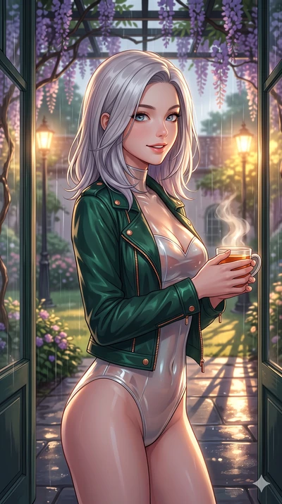 score_9, masterpiece, best quality, ultra-detailed, high-budget anime keyframe, vibrant anime aesthetic, Caucasian woman, strictly human ears. close-up cowboy shot from the waist and thighs up, the character dominates the composition, filling the fra