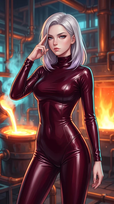 score_9, masterpiece, best quality, ultra-detailed, high-budget anime keyframe, editorial fashion photography, tasteful artistic composition, Caucasian woman woman. close-up cowboy shot from the waist and thighs up, the character dominates the compos