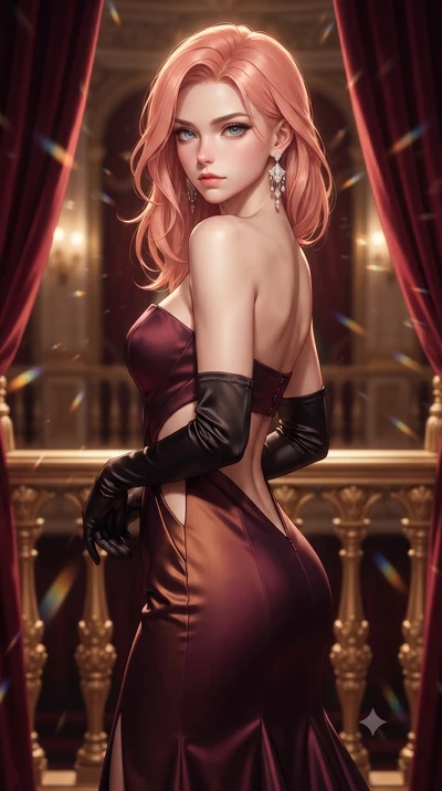 score_9, masterpiece, best quality, ultra-detailed, high-budget anime keyframe, editorial fashion photography, tasteful artistic composition, Japanese woman. close-up cowboy shot from the waist and thighs up, the character dominates the composition, 