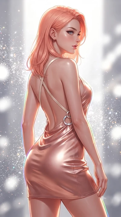 score_9, masterpiece, best quality, ultra-detailed, high-budget anime keyframe, editorial fashion photography, tasteful artistic composition, Japanese woman. close-up cowboy shot from the waist and thighs up, the character dominates the composition, 
