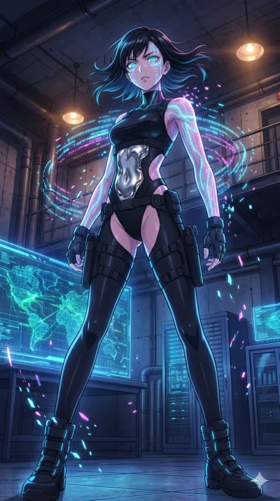 score_9, masterpiece, best quality, ultra-detailed, High-budget Anime Keyframe, vibrant colors, fluid line-art, expressive lighting, cinematic composition, Ufotable-style visual effects, top-tier animation quality, Japanese woman with delicate and el
