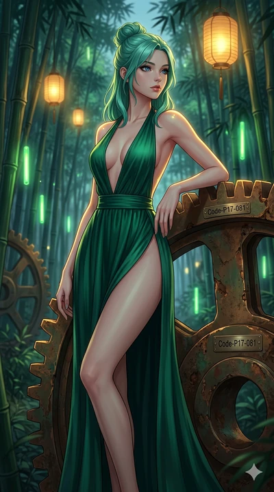 score_9, masterpiece, best quality, ultra-detailed, high-budget anime keyframe, editorial fashion photography, tasteful artistic composition, Japanese woman. cowboy shot from the thighs up, character and outfit filling the frame for maximum editorial