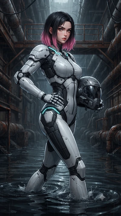 score_9, masterpiece, best quality, ultra-detailed, high-budget anime keyframe, editorial fashion photography, tasteful artistic composition, Korean woman. close-up cowboy shot from the waist and thighs up, the character dominates the composition, fi