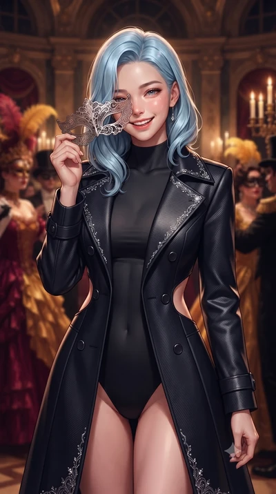 score_9, masterpiece, best quality, ultra-detailed, high-budget anime keyframe, editorial fashion photography, tasteful artistic composition, Korean woman. close-up cowboy shot from the waist and thighs up, the character dominates the composition, fi