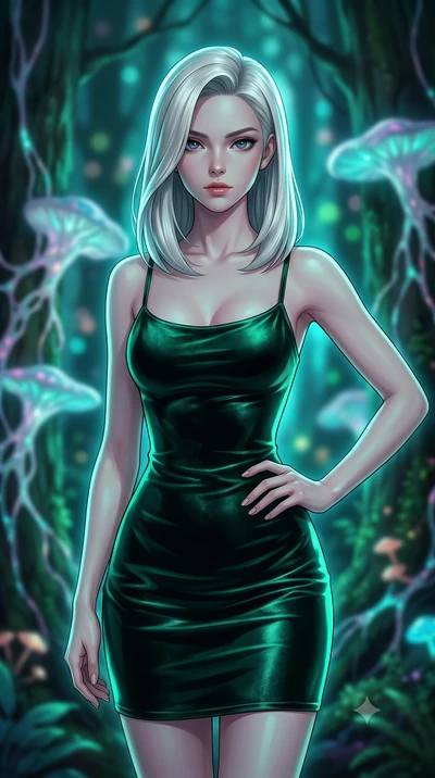 score_9, masterpiece, best quality, ultra-detailed, high-budget anime keyframe, editorial fashion photography, tasteful artistic composition, Caucasian woman woman. close-up cowboy shot from the waist and thighs up, the character dominates the compos