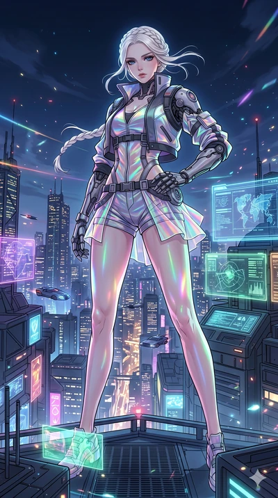score_9, masterpiece, best quality, ultra-detailed, High-budget Anime Keyframe, vibrant colors, fluid line-art, expressive lighting, cinematic composition, Ufotable-style visual effects, top-tier animation quality, Korean woman with idol-like refined