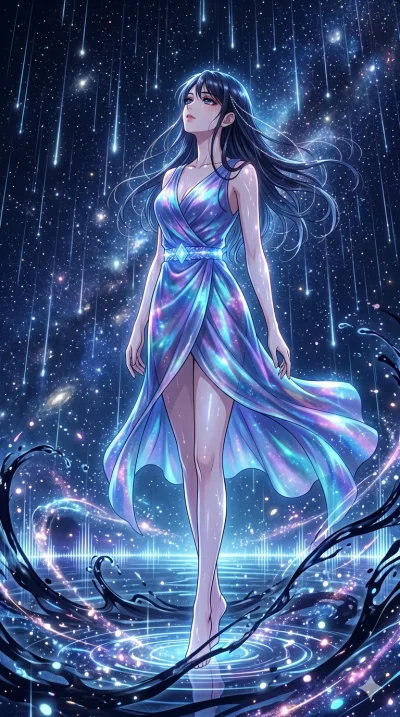 score_9, masterpiece, best quality, ultra-detailed, High-budget Anime Keyframe, vibrant colors, fluid line-art, expressive lighting, cinematic composition, Ufotable-style visual effects, top-tier animation quality, Japanese woman with delicate and el