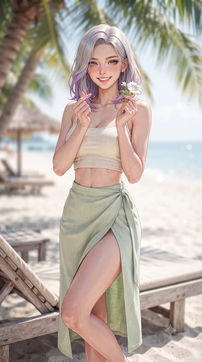score_9, masterpiece, best quality, ultra-detailed, high-budget anime keyframe, editorial fashion photography, tasteful artistic composition, Caucasian woman. close-up cowboy shot from the waist and thighs up, the character dominates the composition,