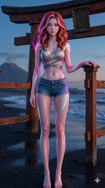 score_9, masterpiece, best quality, ultra-detailed, high-budget anime keyframe, editorial fashion photography, tasteful artistic composition, Caucasian woman, strictly human ears. cowboy shot from the thighs up, character and outfit filling the frame