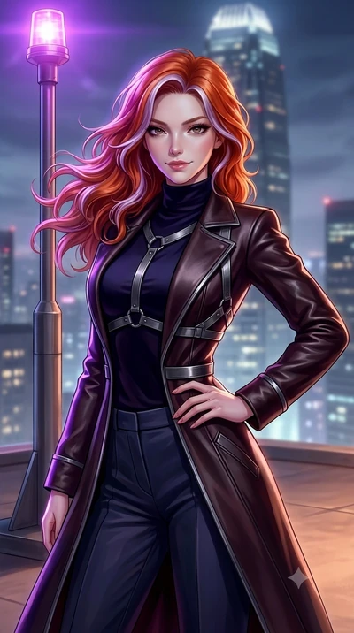 score_9, masterpiece, best quality, ultra-detailed, high-budget anime keyframe, semi-realistic 3D game render, editorial fashion photography, tasteful artistic composition, Caucasian woman. close-up cowboy shot from the waist and thighs up, the chara