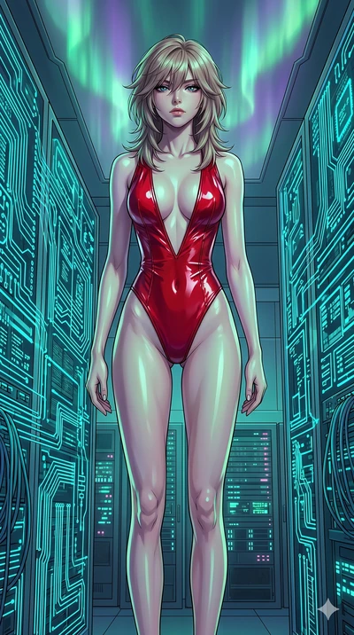 score_9, masterpiece, best quality, ultra-detailed, high-budget anime keyframe, editorial fashion photography, tasteful artistic composition, Japanese woman. cowboy shot from the thighs up, character and outfit filling the frame for maximum editorial