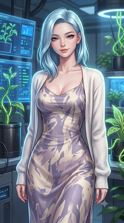 score_9, masterpiece, best quality, ultra-detailed, high-budget anime keyframe, editorial fashion photography, tasteful artistic composition, Korean woman. close-up cowboy shot from the waist and thighs up, the character dominates the composition, fi