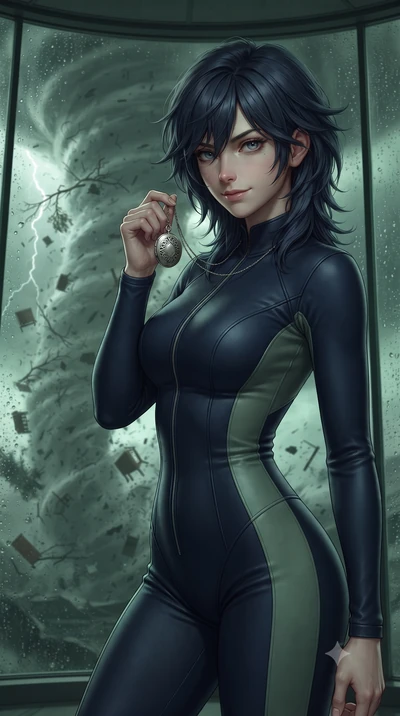 score_9, masterpiece, best quality, ultra-detailed, high-budget anime keyframe, editorial fashion photography, tasteful artistic composition, Caucasian woman, strictly human ears. close-up cowboy shot from the waist and thighs up, the character domin