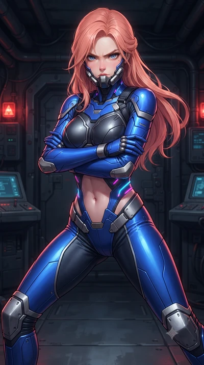 score_9, masterpiece, best quality, ultra-detailed, high-budget anime keyframe, editorial fashion photography, tasteful artistic composition, Japanese woman. close-up cowboy shot from the waist and thighs up, the character dominates the composition, 