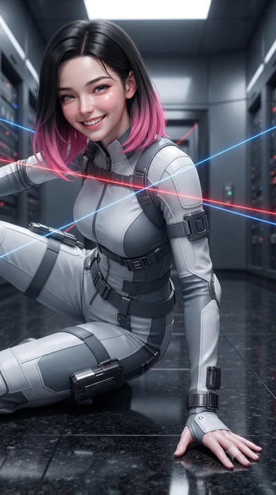 score_9, masterpiece, best quality, ultra-detailed, high-budget anime keyframe, editorial fashion photography, tasteful artistic composition, Korean woman. close-up cowboy shot from the waist and thighs up, the character dominates the composition, fi