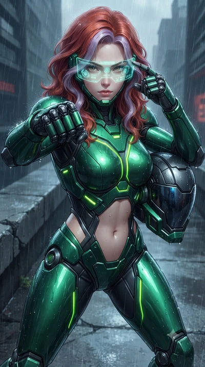 score_9, masterpiece, best quality, ultra-detailed, high-budget anime keyframe, editorial fashion photography, tasteful artistic composition, Caucasian woman. close-up cowboy shot from the waist and thighs up, the character dominates the composition,