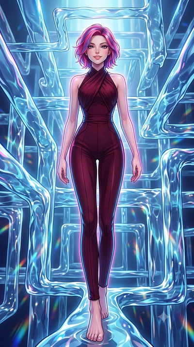 score_9, masterpiece, best quality, ultra-detailed, high-budget anime keyframe, editorial fashion photography, tasteful artistic composition, gorgeous anime illustration, with clean line-art, distinct ink outlines, and high-contrast stereoscopic dept