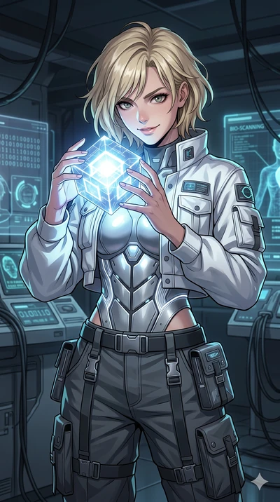 score_9, masterpiece, best quality, ultra-detailed, high-budget anime keyframe, editorial fashion photography, tasteful artistic composition, Caucasian woman, strictly human ears. Upper body close-up from the thighs up, character filling the screen f