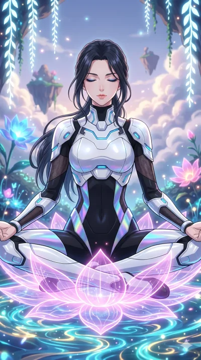score_9, masterpiece, best quality, ultra-detailed, High-budget Anime Keyframe, vibrant colors, fluid line-art, expressive lighting, cinematic composition, Ufotable-style visual effects, top-tier animation quality, Caucasian woman with pale skin and 