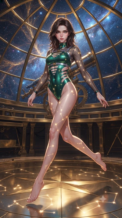 score_9, masterpiece, best quality, ultra-detailed, high-budget anime keyframe, editorial fashion photography, tasteful artistic composition, Korean woman. low angle full-body shot from head to toe showing her feet, filling the entire 9:16 vertical f