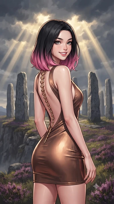 score_9, masterpiece, best quality, ultra-detailed, high-budget anime keyframe, editorial fashion photography, tasteful artistic composition, gorgeous anime illustration, with clean line-art, distinct ink outlines, and high-contrast stereoscopic dept