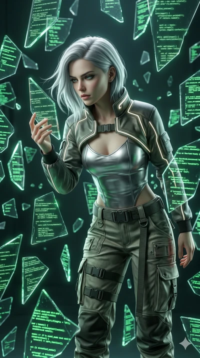 score_9, masterpiece, best quality, ultra-detailed, high-budget anime keyframe, editorial fashion photography, tasteful artistic composition, Caucasian woman, strictly human ears. Upper body close-up from the thighs up, character filling the screen f