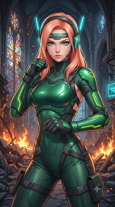 score_9, masterpiece, best quality, ultra-detailed, high-budget anime keyframe, semi-realistic 3D game render, editorial fashion photography, tasteful artistic composition, Japanese woman. close-up cowboy shot from the waist and thighs up, the charac