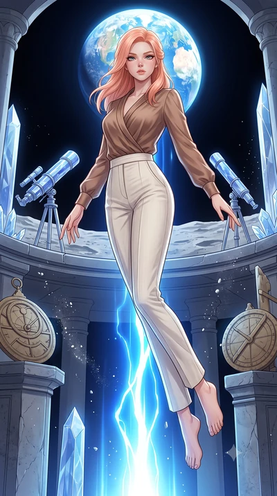 score_9, masterpiece, best quality, ultra-detailed, high-budget anime keyframe, editorial fashion photography, tasteful artistic composition, Japanese woman. low angle full-body shot from head to toe showing her feet, filling the entire 9:16 vertical